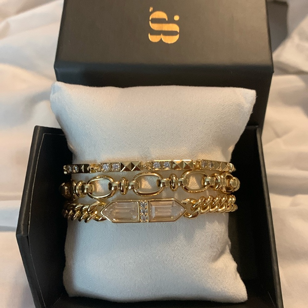 Bomb party luxe layer bracelets